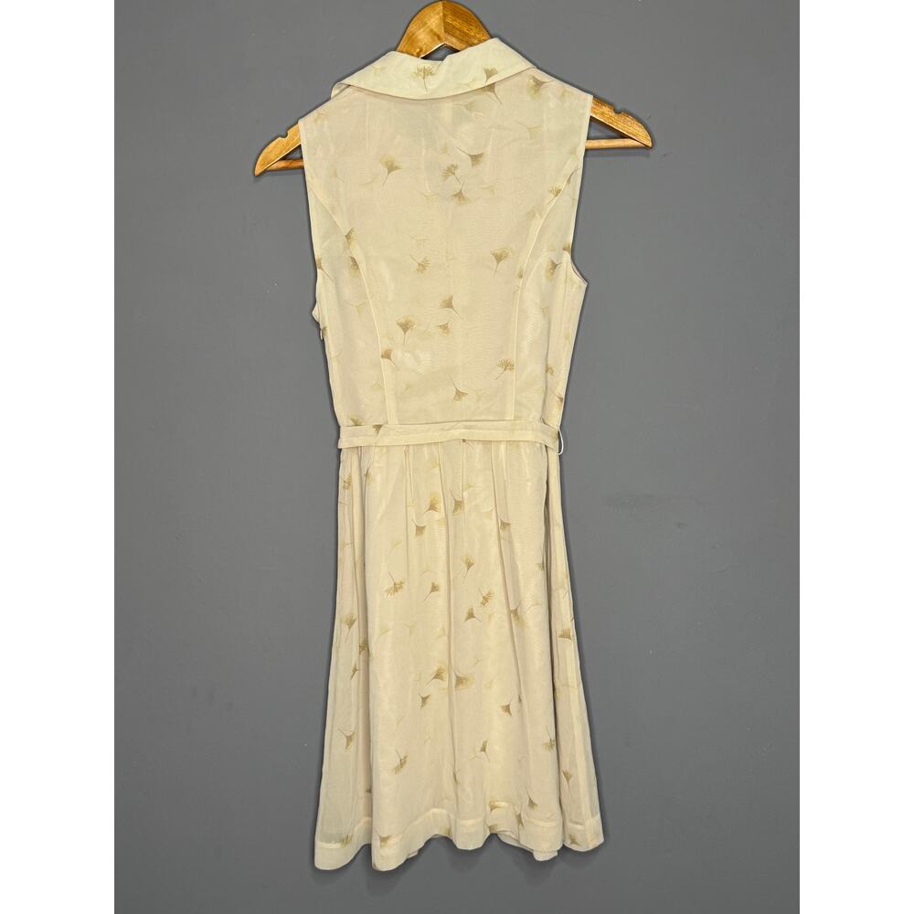 KENSIE Dress Button Down With Belt Strap Size: XS - Picture 3 of 4